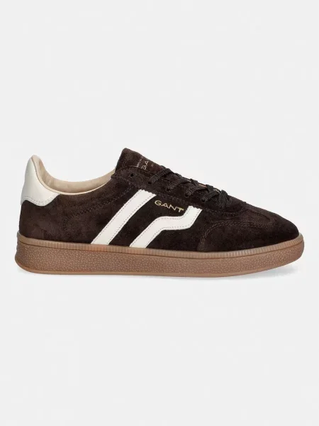 Gant Sneakers Cuzima | piele întoarsă maro