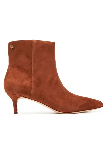 Botine LAUREN RALPH LAUREN maro