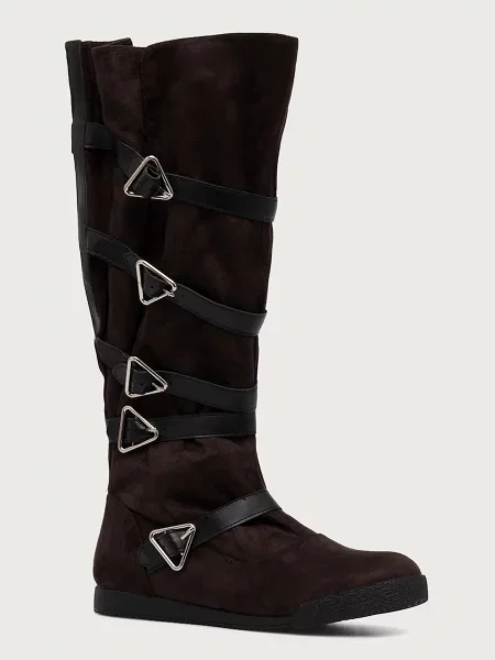 Koi Footwear csizma női THE ONI REVENANT LONG BOOTS barna