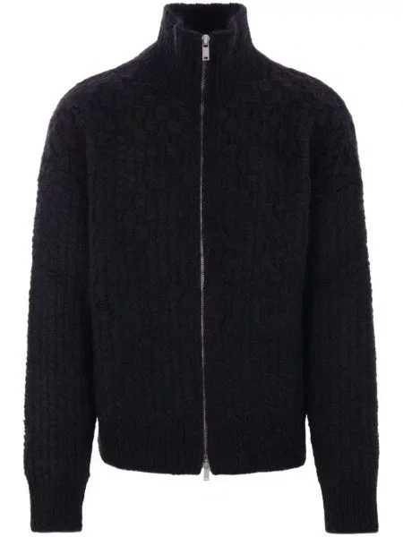 Cardigan Jil Sander tricotate negru