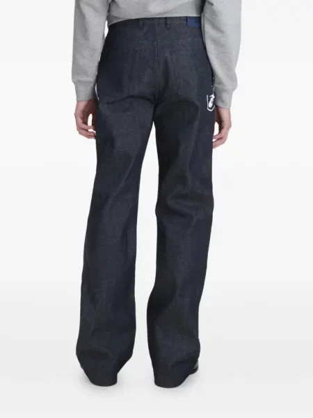 Blugi A.p.c. cu autograf albastru