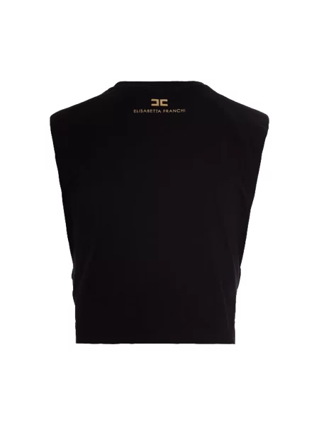Top Elisabetta Franchi negru