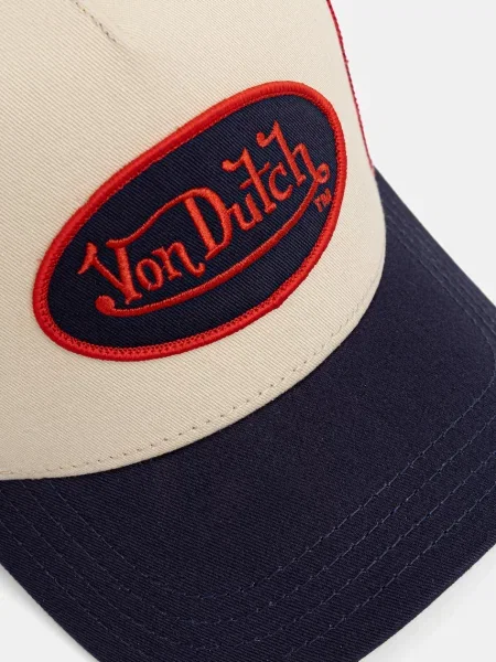 Кепка Von Dutch бежевая