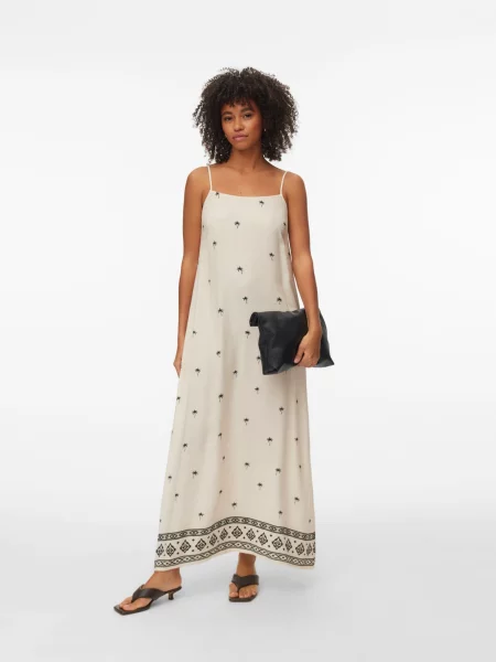 VERO MODA Poletna obleka VMKAI kit črna