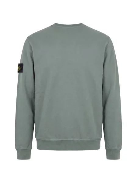 Hanorac Stone Island cu strasuri verde