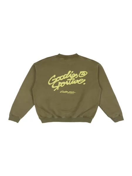 Bluza nierozpinana Goodies Sportive zielona