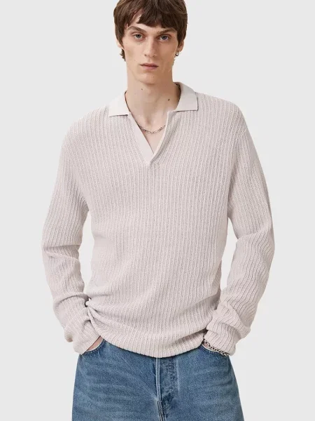 AllSaints pulover de THOMA light bej