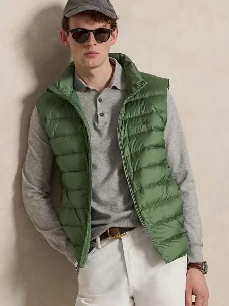 Polo Ralph Lauren vestă pentru bărbați verde