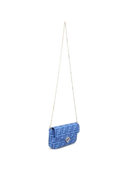 Colier Fendi albastru
