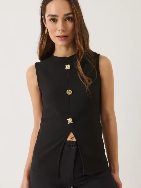 Bianco Lucci Top negru