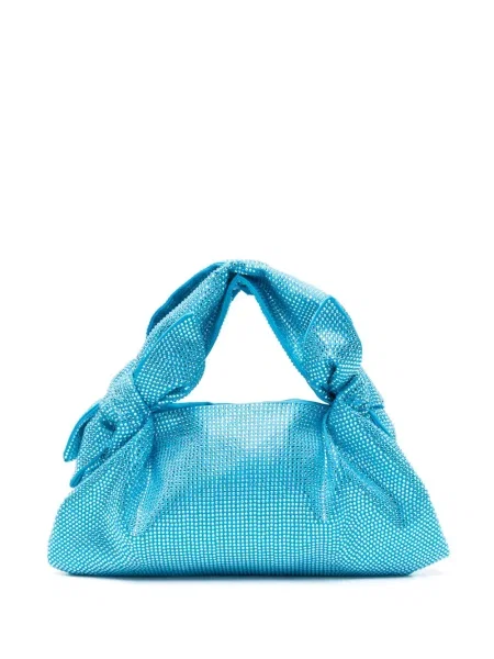 Kryształ górski torebka Giuseppe Di Morabito niebieska