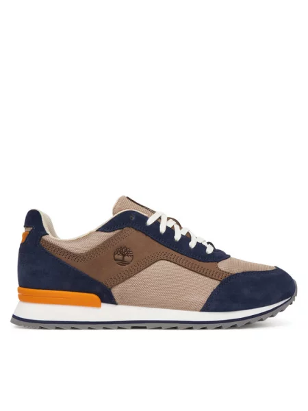 Čipkované tenisky Timberland béžová