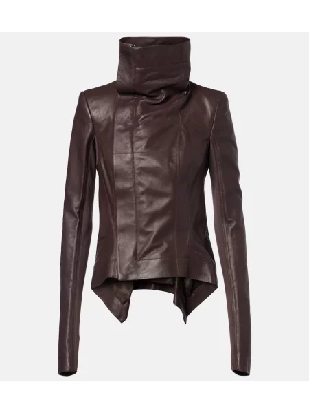 Geanta de piele Rick Owens bordo