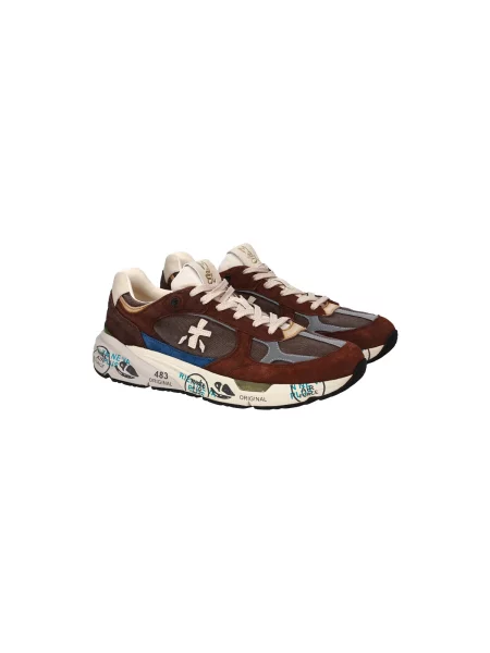 Sneakerși Premiata maro