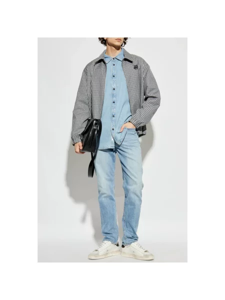 Koszula Rag & Bone niebieska