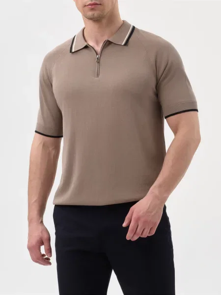 Поло Armani Exchange бежеве