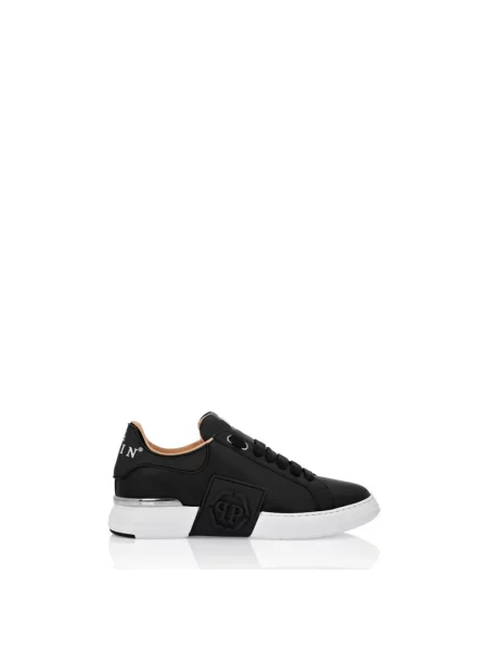 Sneakersy Philipp Plein skórzane czarne