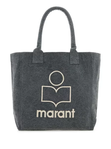 Geantă Isabel Marant gri