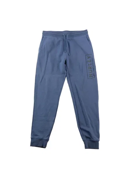 Second life Spodnie dresowe Fleece Jogger Jak nowy niebieskie