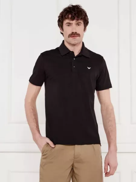 Emporio Armani Tenisz póló fekete