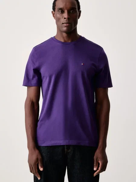 Tommy Hilfiger T-shirt fioletowa