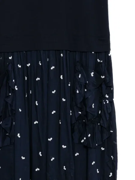 Dětské šaty Comme Des Garçons Girl modré
