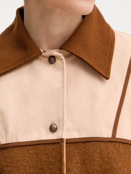 Sessun коротка куртка з вовною