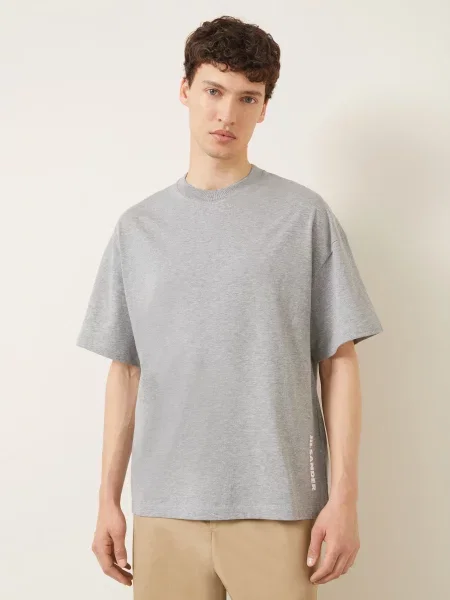 Jil Sander Tričko šedá