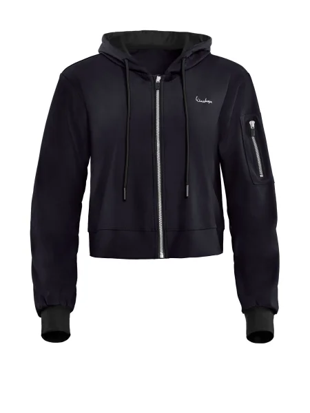 Winshape Geacă sport negru