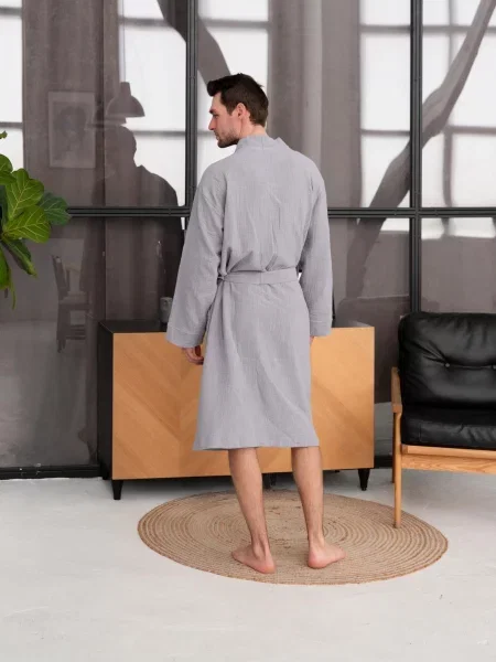 Халат Cosy серый