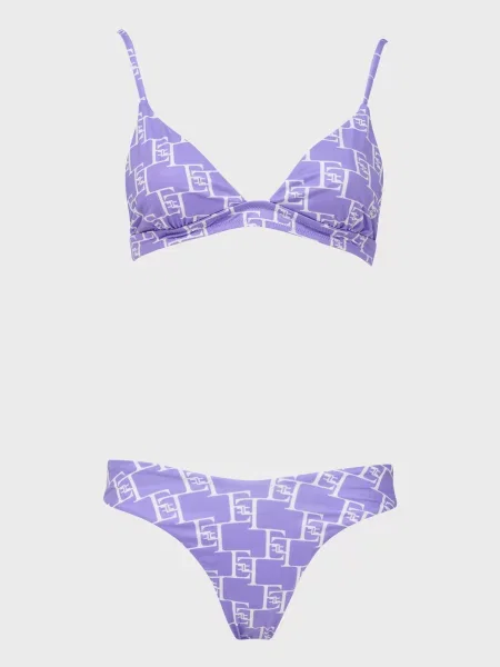 Купальник Elisabetta Franchi фиолетовый