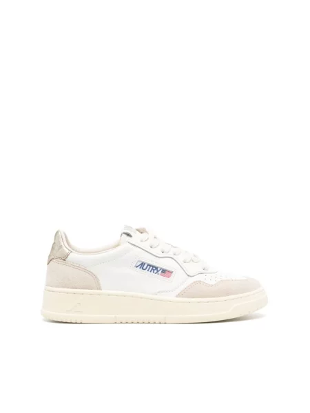 Sneakersy Autry skórzane białe