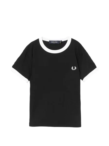 Tricou Fred Perry scurt negru