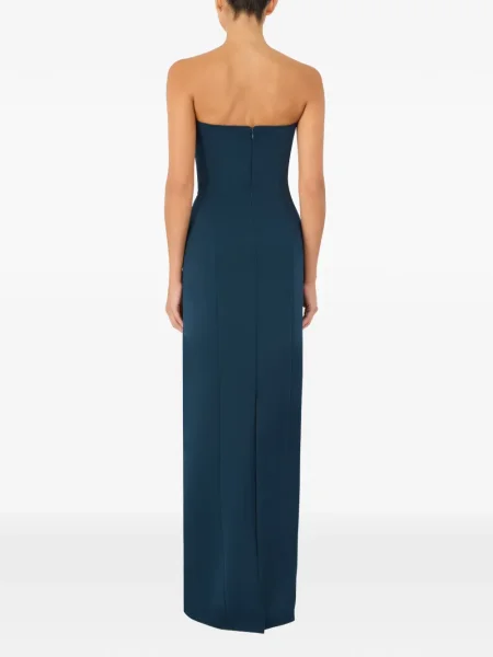 Rochie maxi Jenny Packham de costum albastru