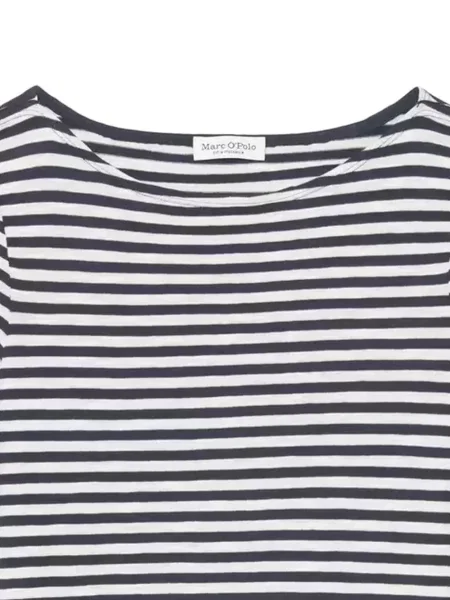 Tricou polo Marc O'polo din jerseu alb