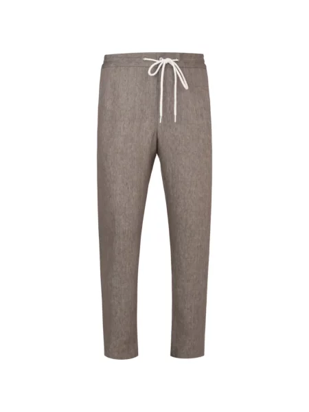 Pantaloni Tombolini cu cordon maro
