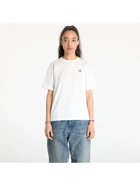 Футболка Fred Perry з круглим вирізом біла