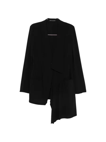 Sacou Yohji Yamamoto asimetric negru