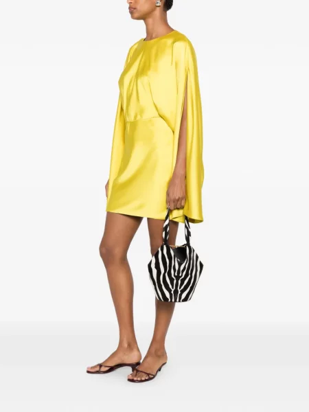 Rochie Norma Kamali galben