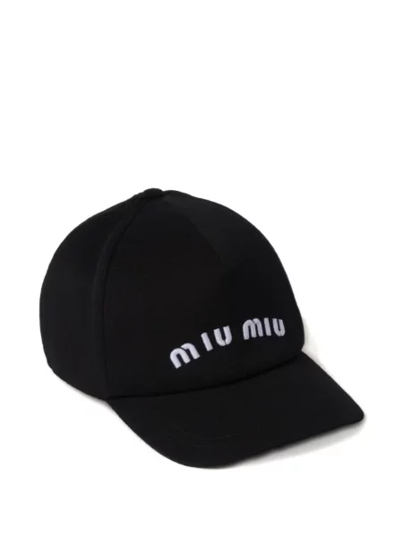 Șapcă Miu Miu negru