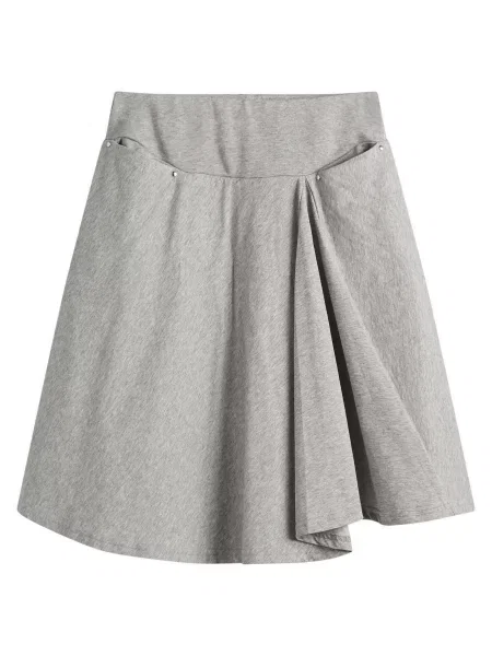 Spódnica midi Peachy Den szara