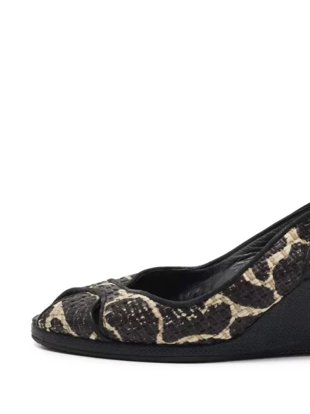 Sandale Stuart Weitzman cu pană negru