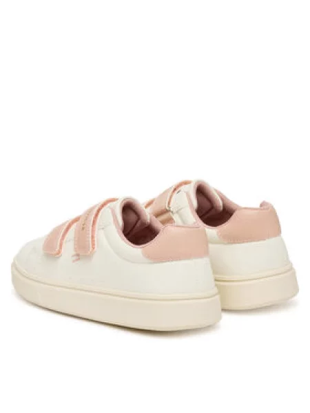 Laisvalaikio batai Tommy Hilfiger Low Cut Velcro Sneaker S Kreminė