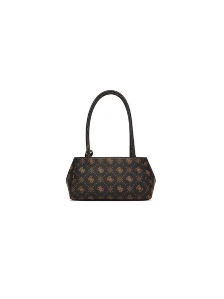 Guess Rankinė Carrie Logo ruda