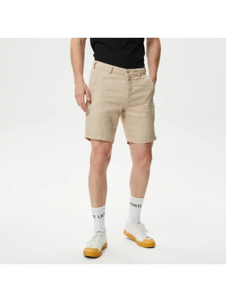 Шорты Lacoste бежевые