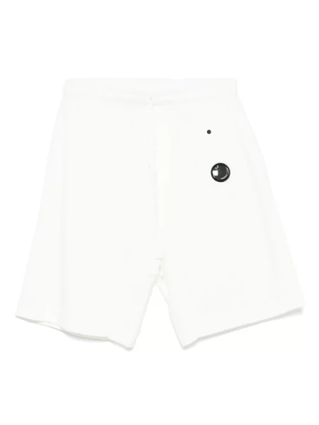 Pantaloni scurți C.p. Company alb