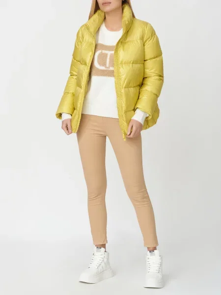 Пуховик Kontatto жовтий
