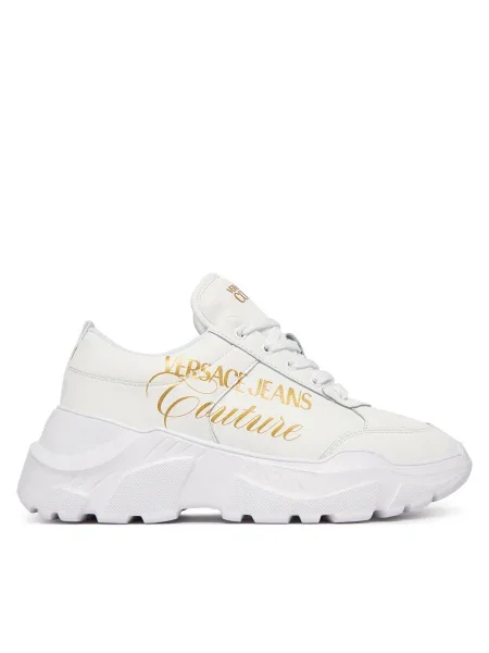 Sneakerși Versace Jeans Couture alb