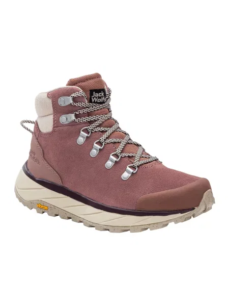 Buty trekkingowe Jack Wolfskin Terraventure Urban Mid różowe