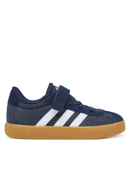 Sneakersy adidas VL Court Shoes Kids Tmavomodrá